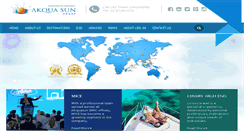 Desktop Screenshot of akquasun.com